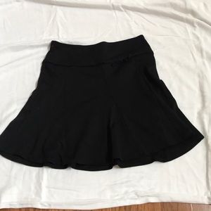 Black Skirt with Small Bow